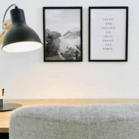 Apartment Zentrales Apartment, Penzberg, 2 Schlafzimmer, Balkon, Parkplatz *